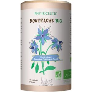 Phytoceutic Huile de Bourrache Bio 120 Capsules 120 Unités - Publicité