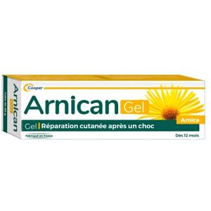 Cooper ARNICAN Gel à base d'arnica Réparation cutanée après un choc Fabriqué en France Tube de 50 g - Publicité