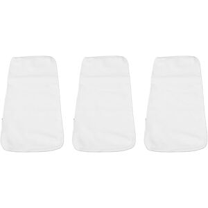 BAOFUYA Pack de Soins pour le Corps en Flanelle de Coton Biologique avec Huile de Ricin Non Blanchie, Paquet de 3 pour Compresse Thermique des Articulations - Publicité