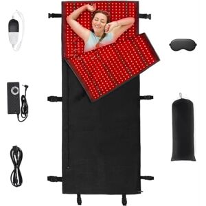 CYMYYDS 1370 Pièces LED Tapis De Thérapie à Lumière Rouge, Coussin De Thérapie Par Lumière Infrarouge Proche, Dispositif De Thérapie à Lumière LED Pour Dos, épaules, Soulagement Des Douleurs Articulaires - Publicité