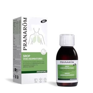 Pranarôm Aromaforce Sirop Voies Respiratoires Compléments Alimentaires Aux Huiles Essentielles Eucalyptus Globulus Et Pin Sylvestre Vegan 225 ML - Publicité