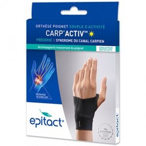 Carp'activ orthèse poignet souple d'activité gauche taille L