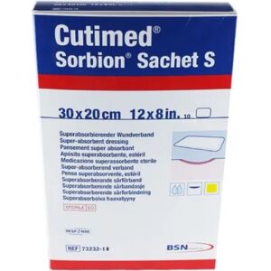 Cutimed Sorbion Sachet S Pansements 30x20cm 10uts