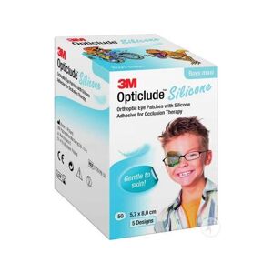 3M Opticlude Patchs Silicone Boy Maxi 50uds