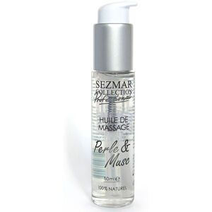 SEZMAR Huile de massage professionnelle Perle & Musc 100% naturelle 50 ml