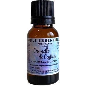 France Herboristerie HUILE ESSENTIELLE CANNELLE de CEYLAN Cinnamomum cassia 15 ml