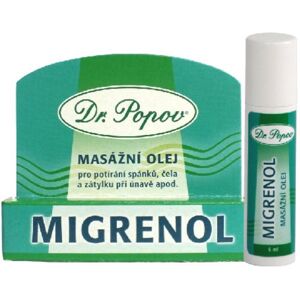 Dr. Popov Migrenol roll-on huile de massage, 6 ml