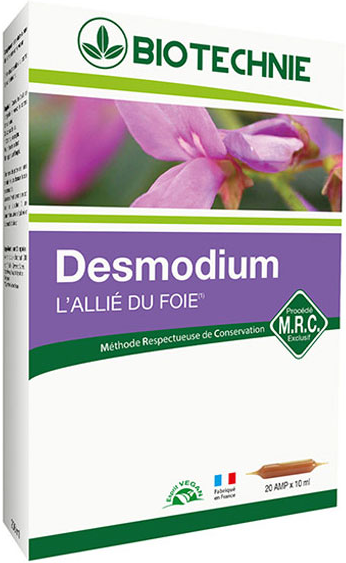 Biotechnie Desmodium 20 ampoules