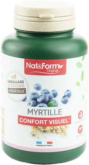 Nat & Form Original Myrtille Baie 200 gélules