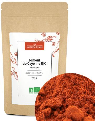 La Compagnie des Sens Piment de cayenne bio - en poudre 100g