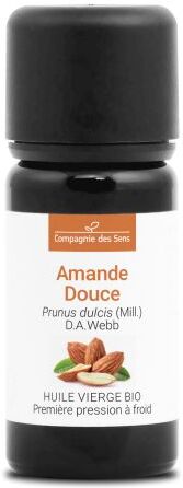 La Compagnie des Sens Amande douce - huile végétale vierge bio - flacon en verre 10ml