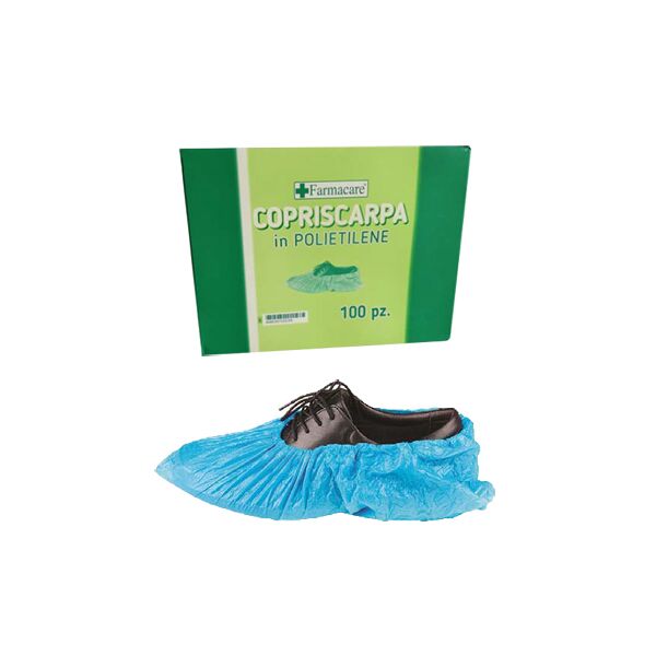 farmacare copriscarpe pet 100pz f/care