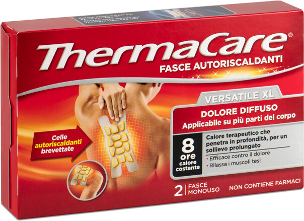 Thermacare Fascia Versatile XL 2 Fasce Riscaldanti