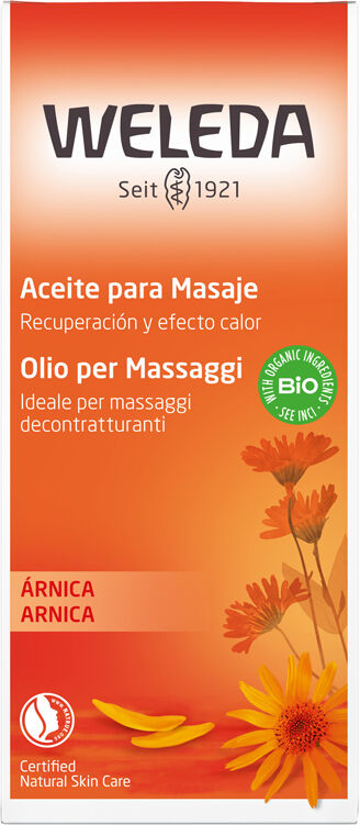 Weleda Arnica Olio Per Massaggio Corpo 200 ml