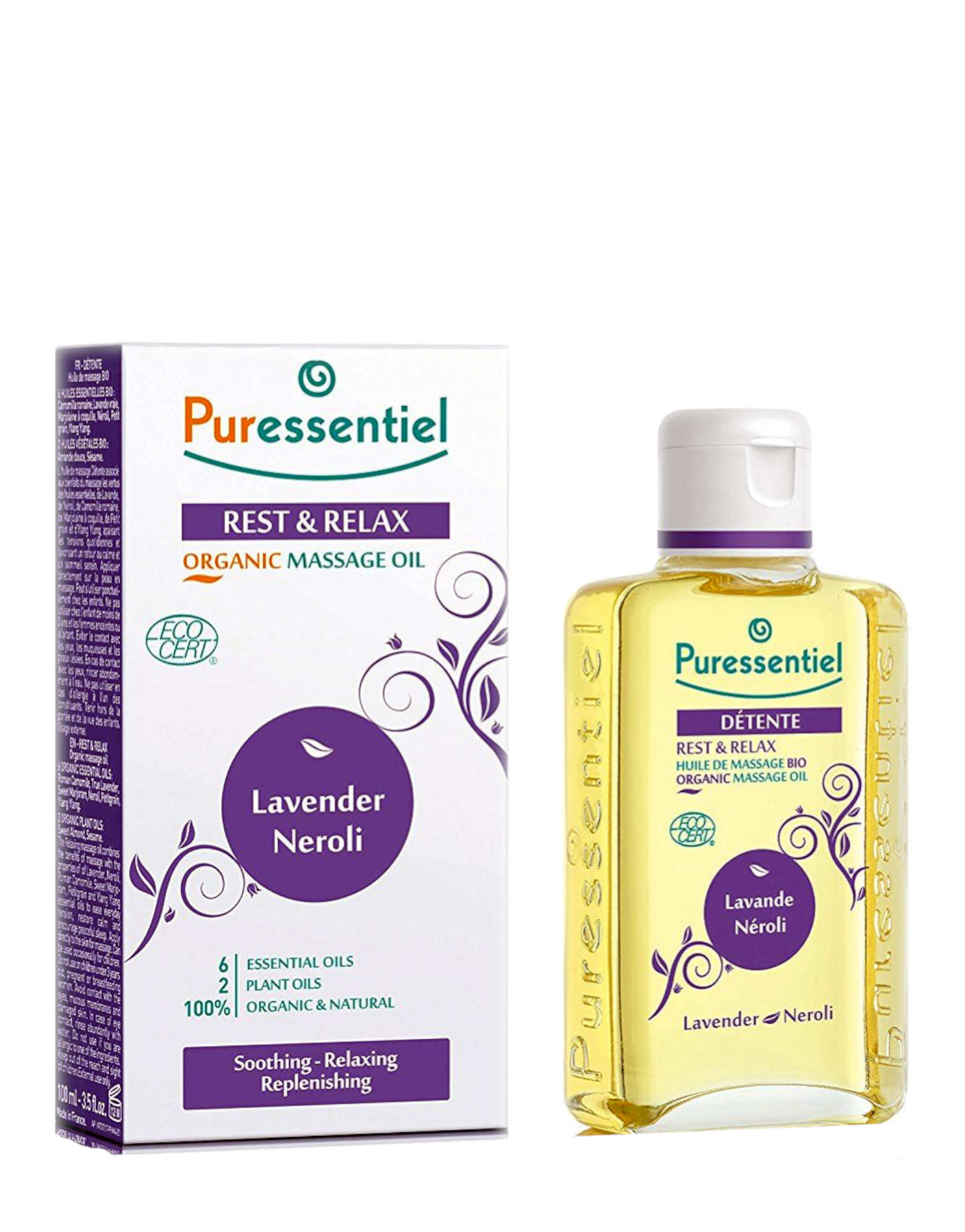 PURESSENTIEL Olio Da Massaggio Rilassante 100ml