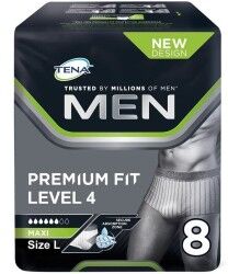 TENA Men Level 4 Premium fit 8 pezzi