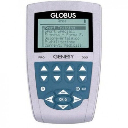 Globus GENESY 300 PRO - (4 canali) - Elettrostimolatore professionale per trattamenti dolore e riabilitativi