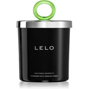 Lelo Flickering Touch Massage Candle massage candle Snow Pear & Cedarwood 150 g