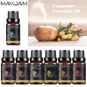 MAYJAM 10ml Perfume Oil  for Aromatherapy Diffuser Skin Care Natural Plant Therapy Humidifier Massage Fragrance Essential Oils
