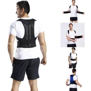 HOD Health&Home Posture Corrector Support Back Shoulder Correction Brace Belt Black