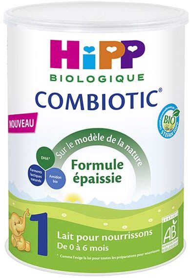 Hipp Bio Lait pour Nourrissons Combiotic 1er Âge Formule Épaissie 800g