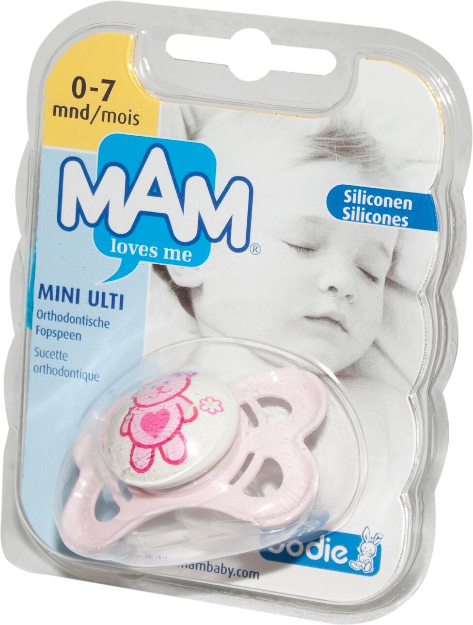 Dodie Sucette Mini Ulti Silicone 0-6 Mois