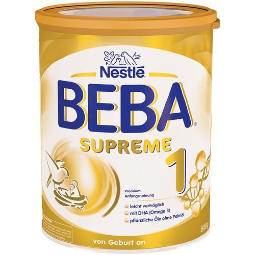Nestlé Beba® Supreme 1, Anfangsmilch von Geburt an 800 g Pulver