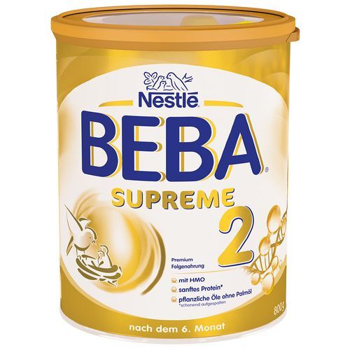 Nestlé Beba® Supreme 2, Folgemilch nach dem 6. Monat 800 g Pulver