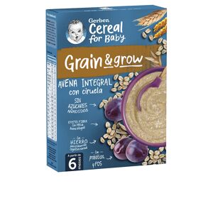 Gerber Grain & Grow papilla #avena integral con ciruela