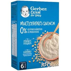 Gerber Multicereales Quinoa Sin Azúcares Añadidos 270g