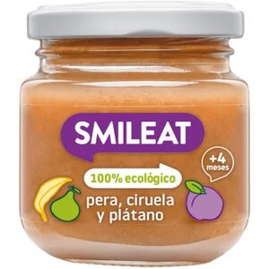 Smileat Tarrito De Tres Frutas 100% Ecológico 130g