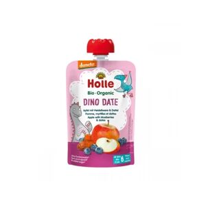 Holle Smoothie Dino Date Manzana Arandano y Datil 100g