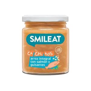 Smileat Cachitos Arroz Integral con Salmón y Verduras 1ud