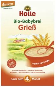 Holle Papilla De Semola De Trigo +4 Meses Bio 250g