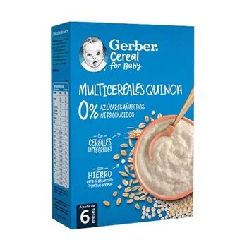 Gerber Multicereales Quinoa Sin Azúcares Añadidos 270g