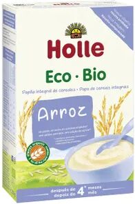 Holle Papilla Integral Arroz Sin Gluten 4 Meses Bio 250g