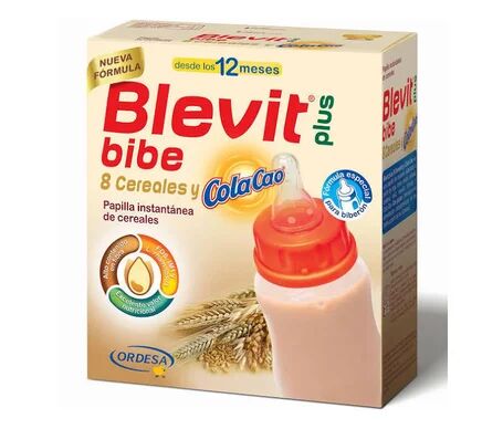 ORDESA Blevit Plus Bibe 8 Cereales y Colacao Polvo 600g