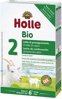 Holle Leche Infantil Cabra 2 Eco 6M 400g