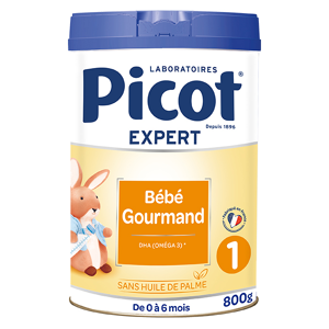 Picot Expert Bébé Gourmand 1er Age 800g - Publicité