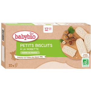 Babybio Biscuits Noisette +12m Bio 160g - Publicité