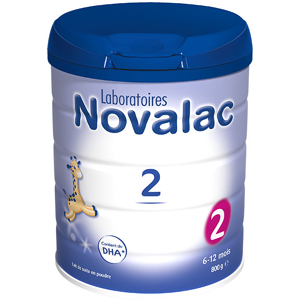 Novalac Lait 2ème Âge 800g - Publicité