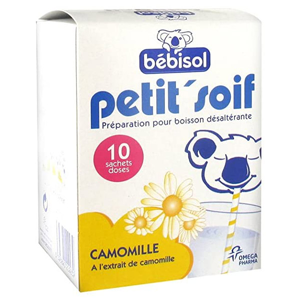 Bébisol Petit'Soif Camomille 10 sachets doses - Publicité