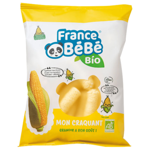 France Bébé Nutrition Mon Craquant Maïs Nature +7m Bio 20g - Publicité