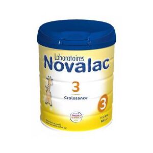 Novalac 3 Croissance 1-3 Ans 800 g - Boîte 800 g - Publicité