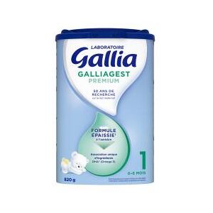 Gallia Galliagest Premium 1er Âge 0-6 Mois 820 g - Boîte 820