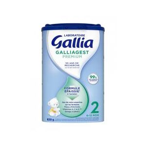 Gallia Galliagest Premium 2ème Âge 6-12 Mois 820 g - Boîte 820 g