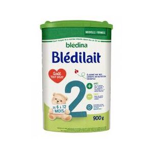 Blédina Blédilait 2ème Âge de 6 à 12 Mois 900 g - Boîte 900 g