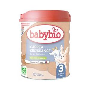 Babybio Caprea Croissance 3 au Lait de Chèvre de 10 Mois à 3 Ans Bio 800 g - Boîte 800 g
