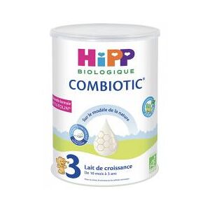 HiPP Combiotic 3 Croissance de 10 Mois à 3 Ans Bio 800 g - Boîte 800 g - Publicité