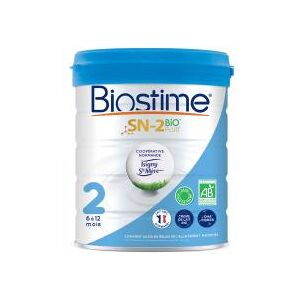 Biostime SN-2 Bio Plus 2ème Âge de 6 à 12 Mois 800 g - Pot 800 g